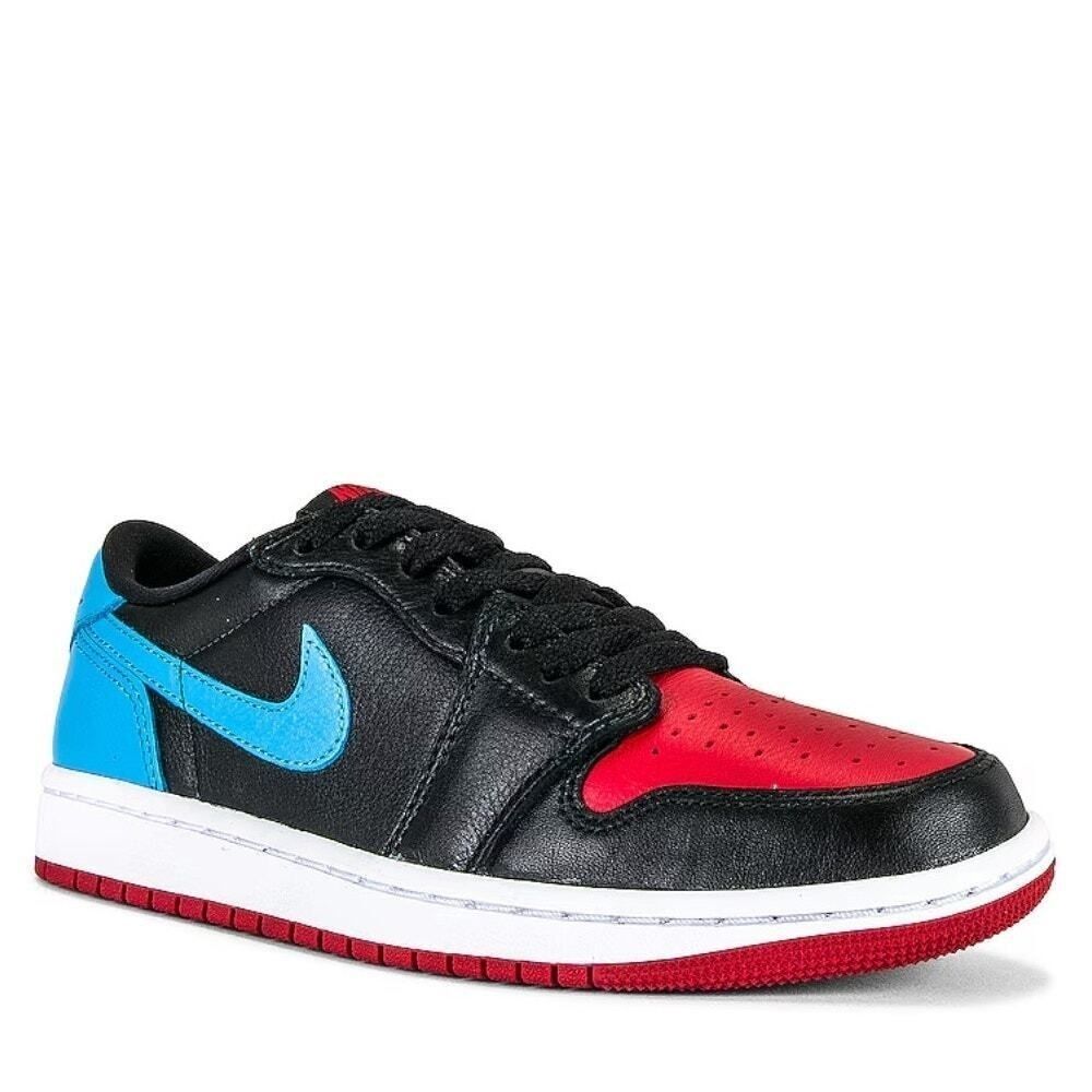 Air Jordan Women Low 1 Retro Low Sneakers 8 UNC to Chicago 80s Lace Up Blue Red